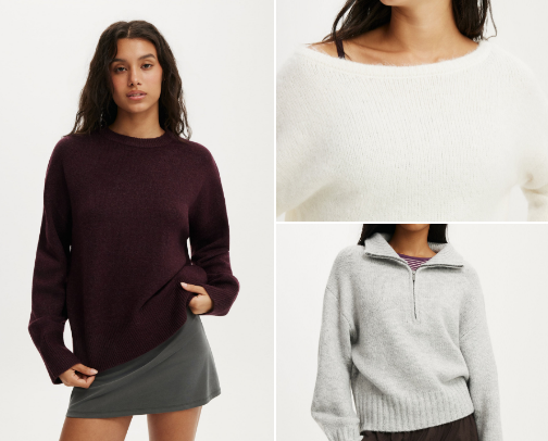 Winter fashion finds cover photo collage