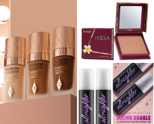 Everyday Makeup Essentials for a Glowy Natural Look cover photo collage