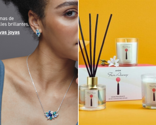 Avon Products at a GLANCE cover photo collage