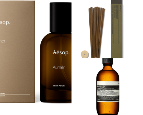 My favorites from Aesop cover photo collage