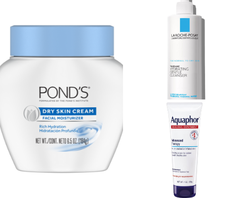 GOODBYE DRY SKIN👋 (THESE ARE MY HOLY GRAIL DRY SKIN PRODUCTS) cover photo collage