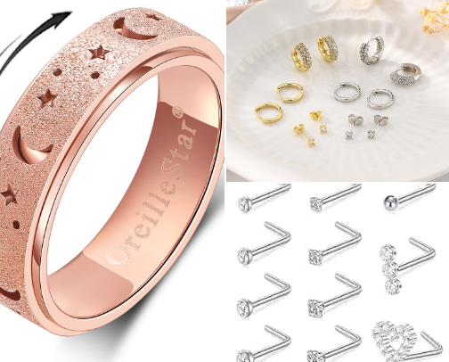 Jewelry cover photo collage