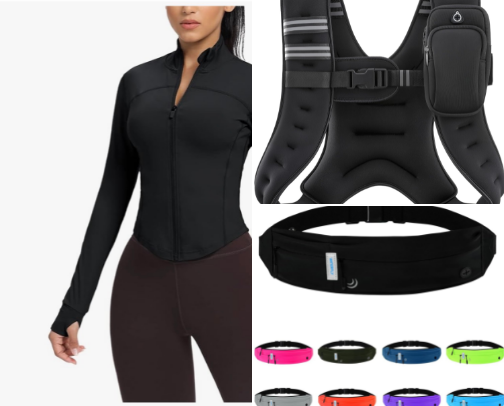 She’s In Her Running Era! cover photo collage