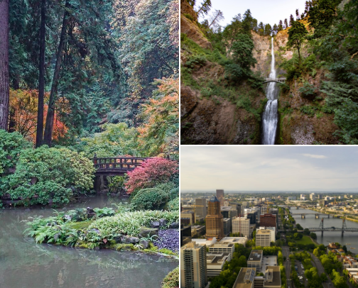 Fav Travel Recs in Oregon cover photo collage