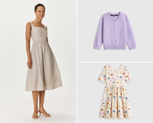 How I Dress My Family in Natural Fibers cover photo collage