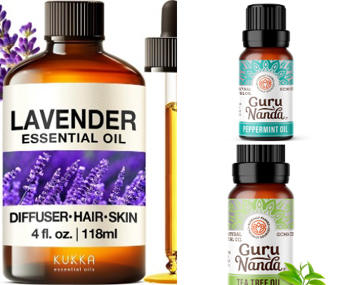 My favorite essential oils and DIYs you can do with them cover photo collage