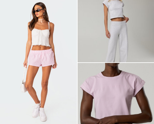 cute & comfy & still a baddie cover photo collage