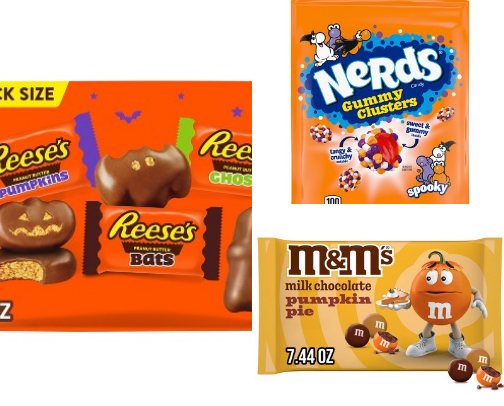 Halloween Inspired Candy Jar cover photo collage