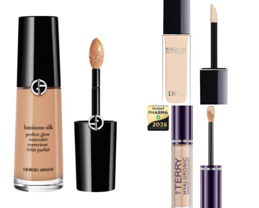 The best concealers for dry skin✨ cover photo collage