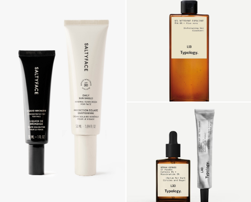 Skincare + Selfcare & Wellness cover photo collage