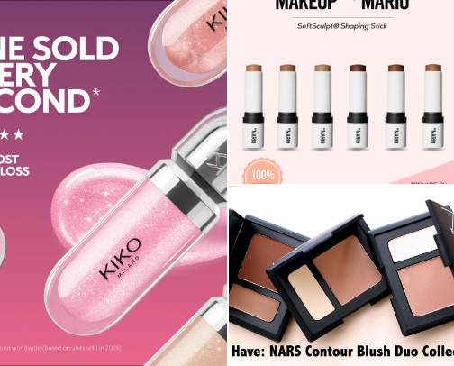 My favorite beauty recs cover photo collage