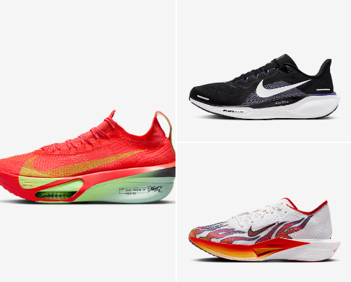 Nike shoes cover photo collage