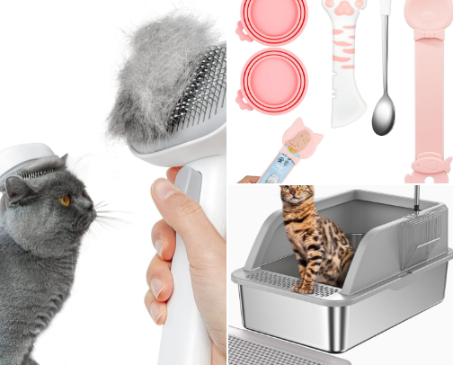 Cat MUST NEEDS for my cat lovers😻🐈‍⬛🐾 cover photo collage