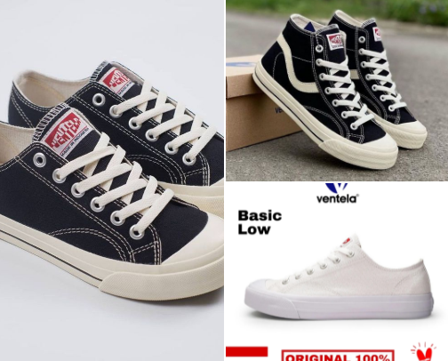 Ventela Sneakers – Affordable Indonesian Canvas Shoes Loved Worldwide cover photo collage