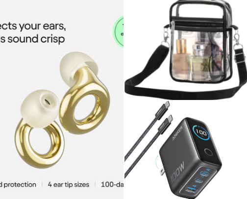 Concert Essentials for Long Show Nights cover photo collage