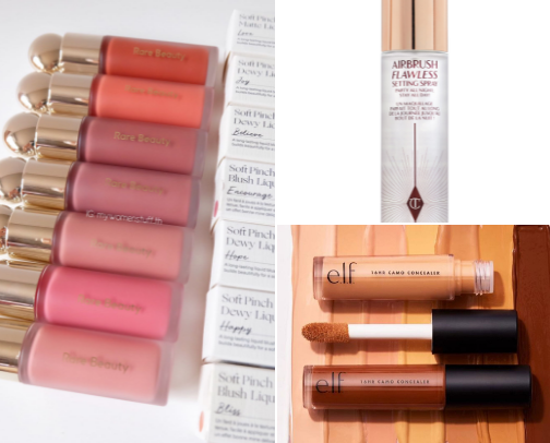 Clean Girl Makeup Essentials cover photo collage