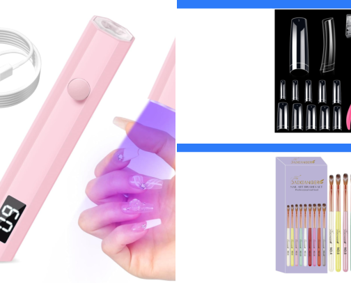 Nails cover photo collage