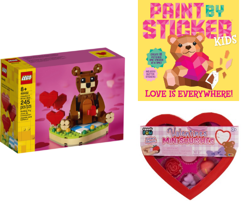 Kid's Valentine's Day Gifts cover photo collage