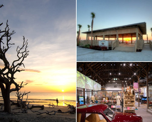 Top places on Jekyll Island, Ga cover photo collage
