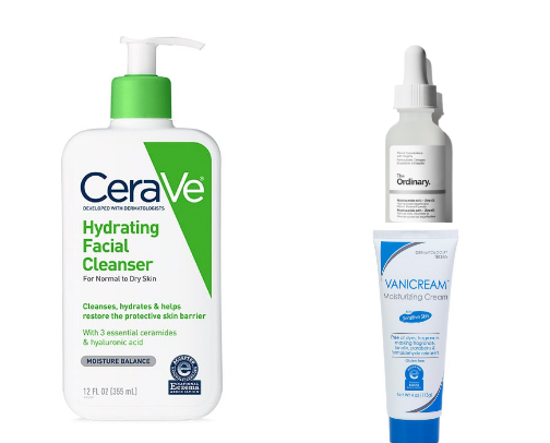 BEST affordable skincare cover photo collage