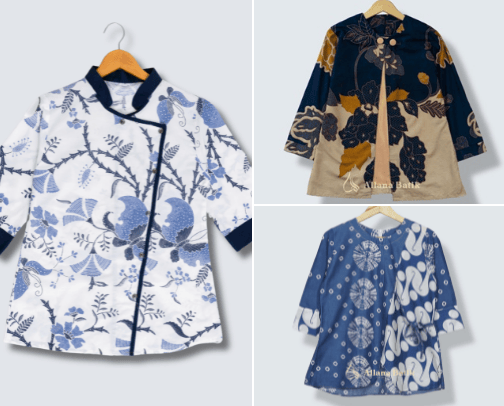 List of Batik and Kebaya Fashion cover photo collage