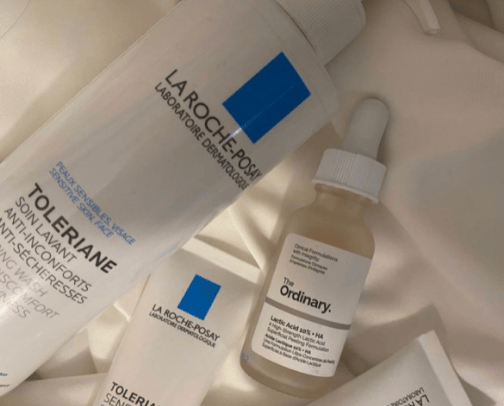 skincare products i love🛁🪥 cover photo collage