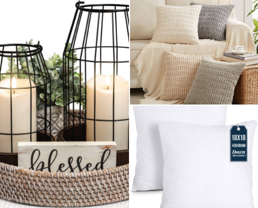 Home decor cover photo collage