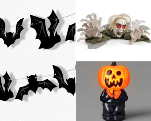 Halloween Decor👻🎃 cover photo collage
