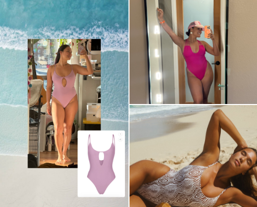 Cheeky Swimsuits for Curvy Girls cover photo collage
