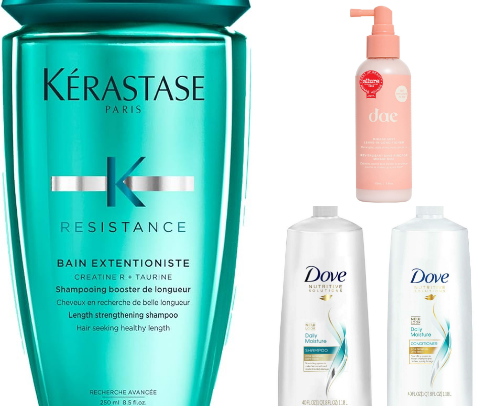 Hair products I love cover photo collage