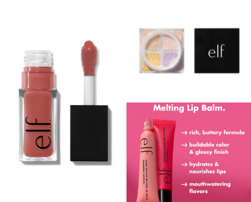 Affordable cosmetics. I do think E.L.F has one of the best affordable makeup lines 💜 cover photo collage
