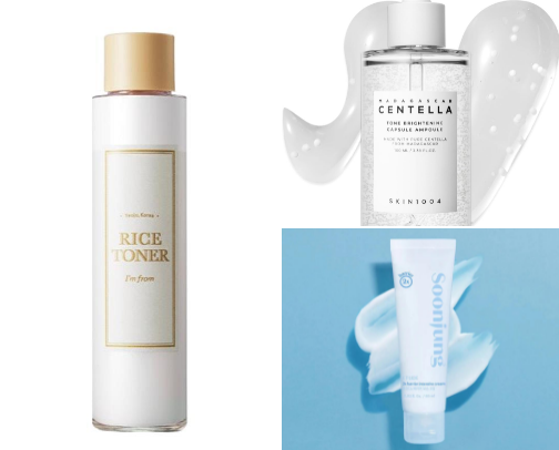 Must buy skincare list cover photo collage