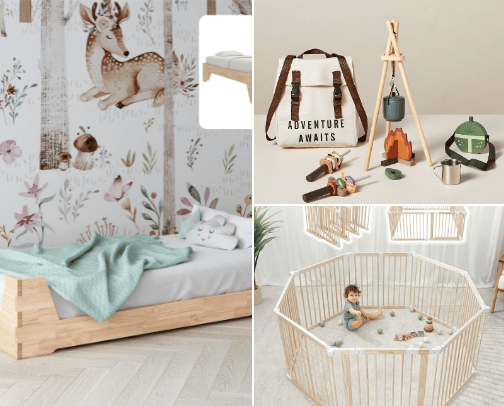 Kids - Playroom Decor, Toys and Clothing cover photo collage