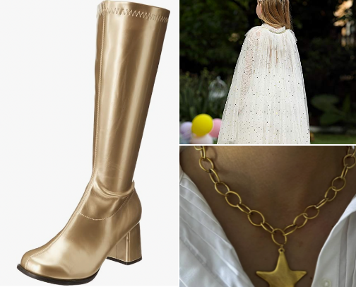 IT girl Amazon Halloween costumes cover photo collage