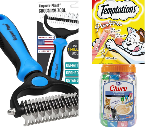Products I Use to Keep My Cats Happy cover photo collage