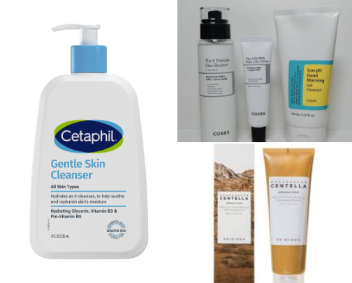 Beginner Friendly Skincare cover photo collage