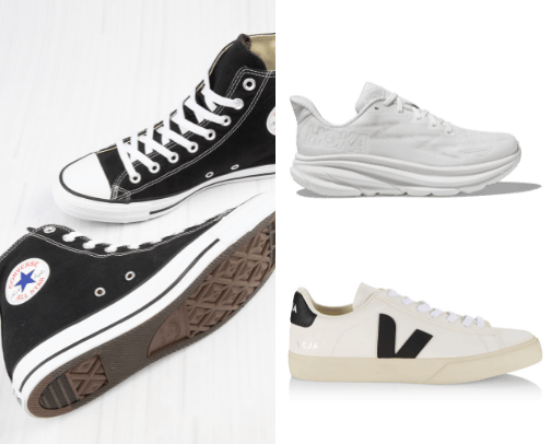 shoe must-haves cover photo collage