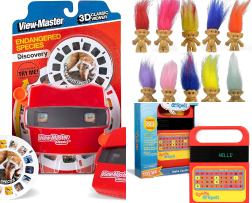 Retro 90s Toys 😎 cover photo collage