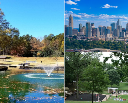 🌳 Free Parks & Outdoor Spots in Charlotte cover photo collage