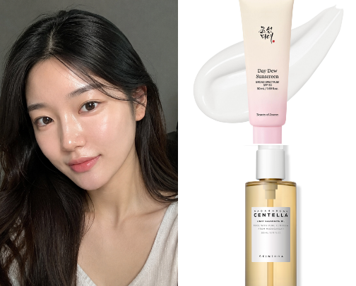 A Complete Guide To The 12-Step Korean Skincare Routine (Glass Skin) cover photo collage