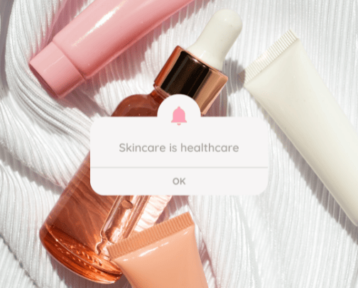 Skincare🫧 cover photo collage