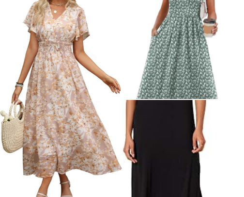 Everyday Women's Fashion: Casual Dresses, Tops & Easy Outfits cover photo collage