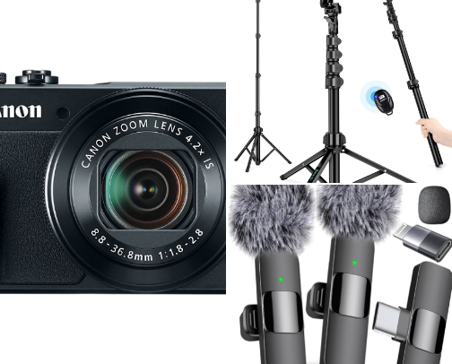 Content Creation Setup cover photo collage