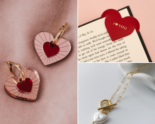 Valentine's day cover photo collage