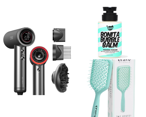 The Hair Edit. cover photo collage