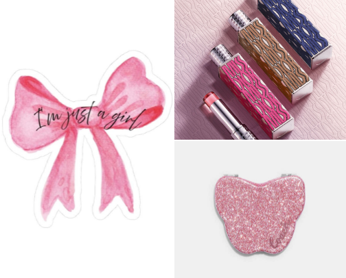 Adorable Pink & Girly Finds for Rhinestone Lovers & Girly Girls cover photo collage