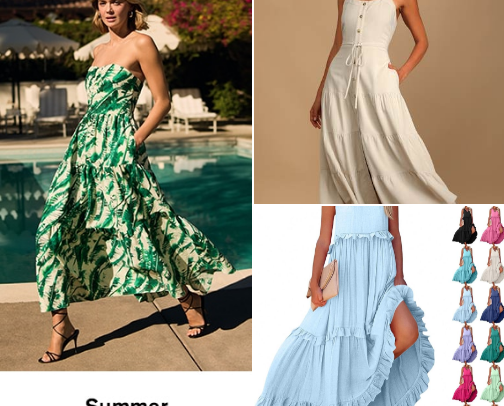 Summer Dresses For You cover photo collage