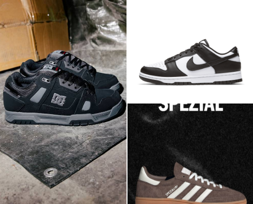 Top sneakers you'll love🤍 cover photo collage