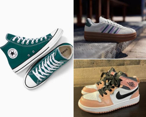Top sneakers you'll love🤍 cover photo collage