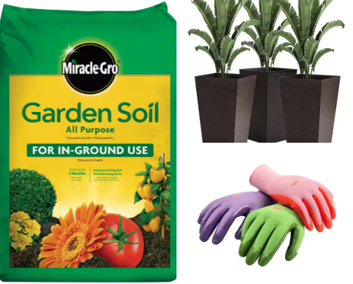 Time to be garden cover photo collage